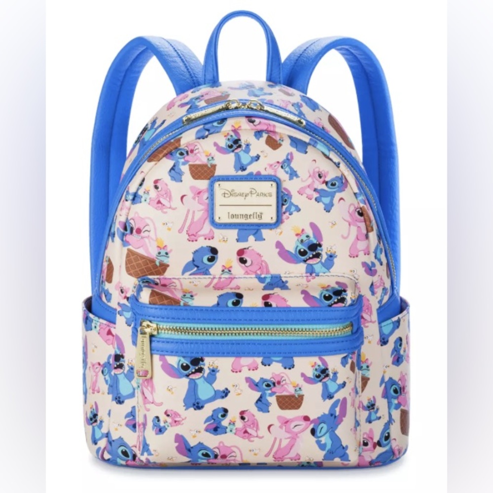 Loungefly Stitch and Angel Disney Backpack